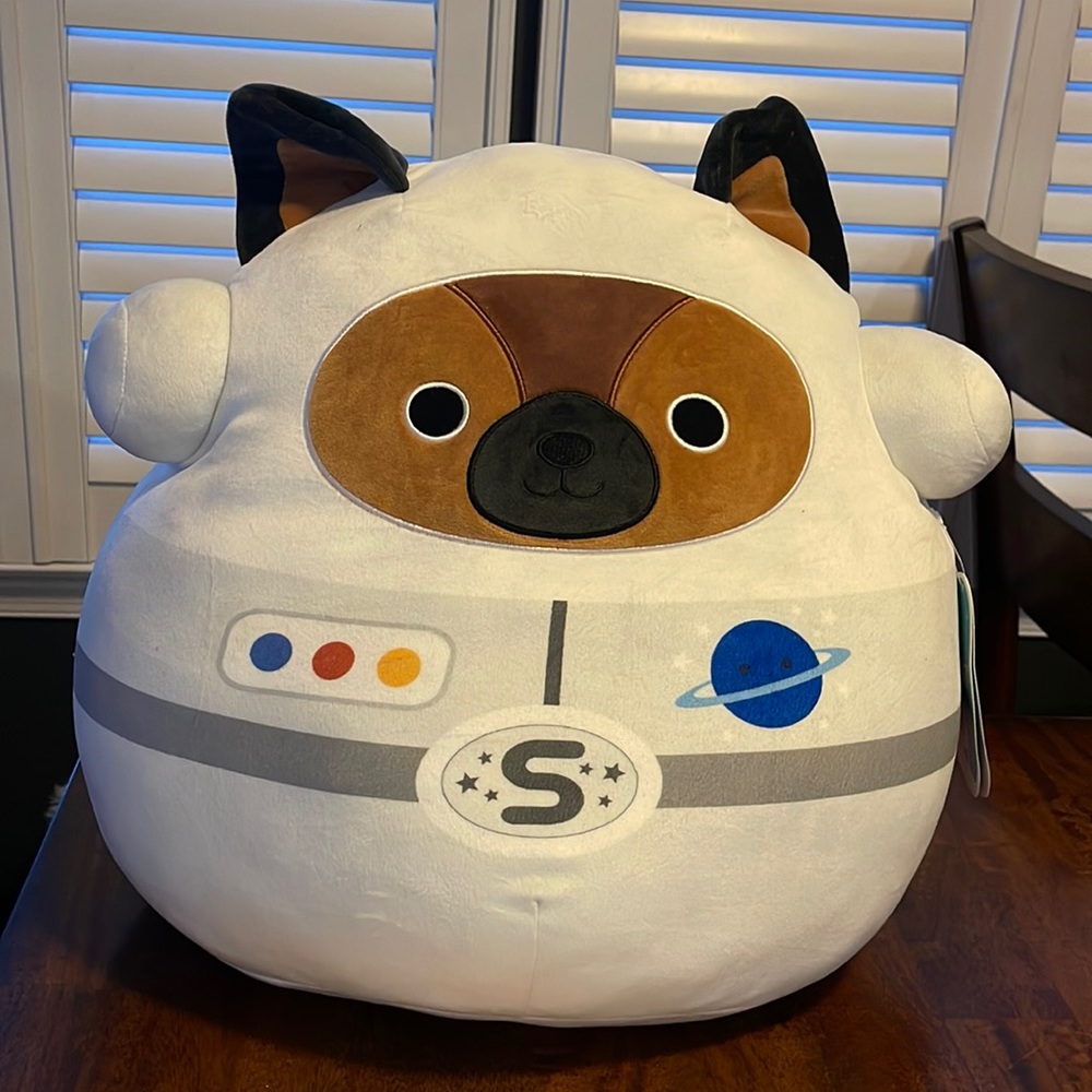 16 inch German Shepherd astronaut squishmellow